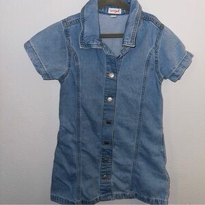 Cat & Jack Light Blue Denim Dress